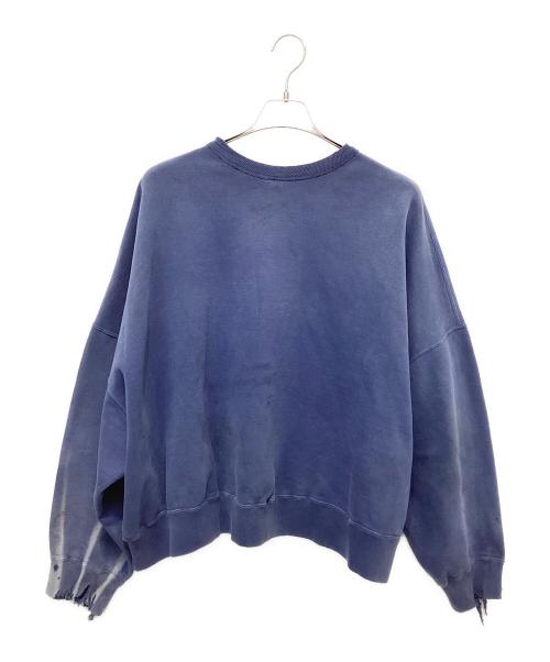 SAINT MICHAEL（セントマイケル）SAINT MICHAEL (セントマイケル) CREW SWEAT UNIFIED ネイビー サイズ:Mの古着・服飾アイテム