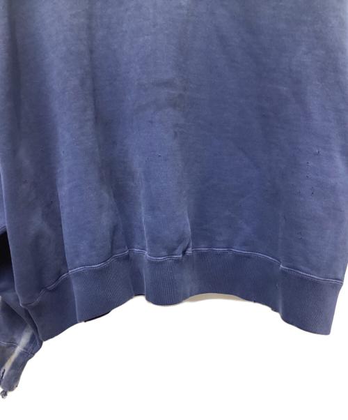 SAINT MICHAEL（セントマイケル）SAINT MICHAEL (セントマイケル) CREW SWEAT UNIFIED ネイビー サイズ:Mの古着・服飾アイテム