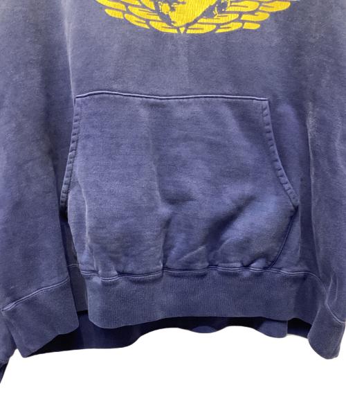 SAINT MICHAEL（セントマイケル）SAINT MICHAEL (セントマイケル) ANGEL HOODIE ブルー サイズ:Mの古着・服飾アイテム