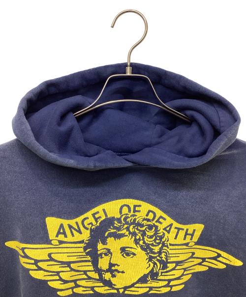 SAINT MICHAEL（セントマイケル）SAINT MICHAEL (セントマイケル) ANGEL HOODIE ブルー サイズ:Mの古着・服飾アイテム