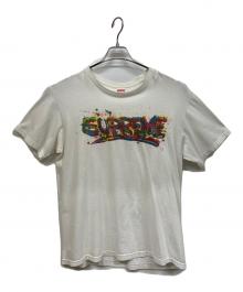 SUPREME（シュプリーム）の古着「2020SS Paint Logo Tee」｜ホワイト