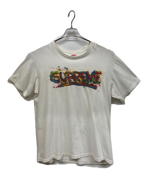 SUPREME（シュプリーム）Supreme (シュプリーム) 2020SS Paint Logo Tee ホワイト サイズ:Mの古着・服飾アイテム