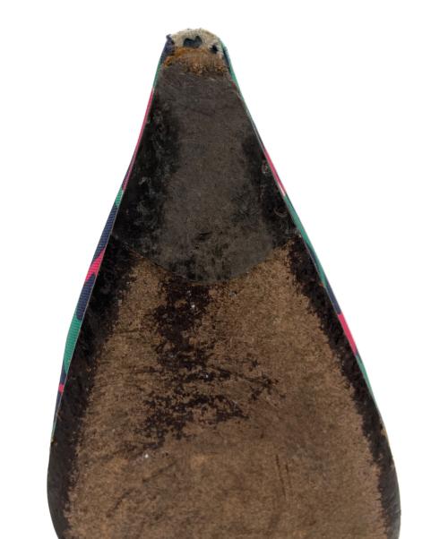 LOUIS VUITTON（ルイ ヴィトン）LOUIS VUITTON (ルイ ヴィトン) フラットパンプス ネイビー サイズ:23cm(36)の古着・服飾アイテム