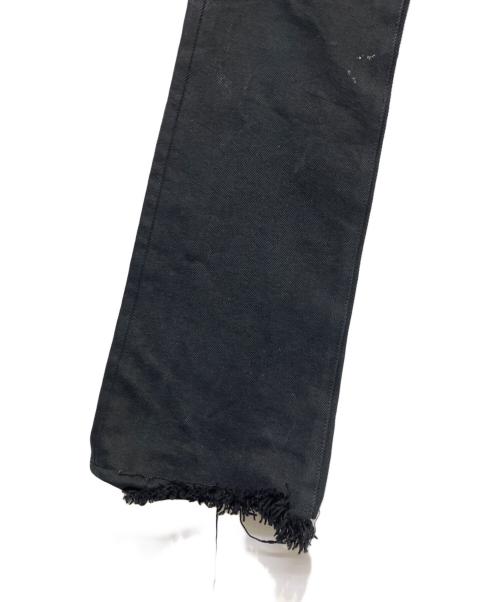 IRON HEART（アイアンハート）IRON HEART (アイアンハート) デニムパンツ ブラック サイズ:W31 78.5cmの古着・服飾アイテム