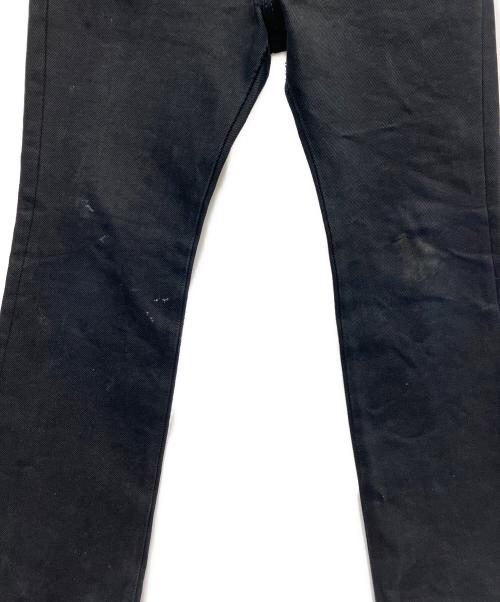 IRON HEART（アイアンハート）IRON HEART (アイアンハート) デニムパンツ ブラック サイズ:W31 78.5cmの古着・服飾アイテム