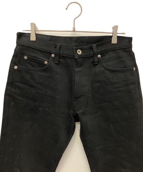 IRON HEART（アイアンハート）IRON HEART (アイアンハート) デニムパンツ ブラック サイズ:W31 78.5cmの古着・服飾アイテム
