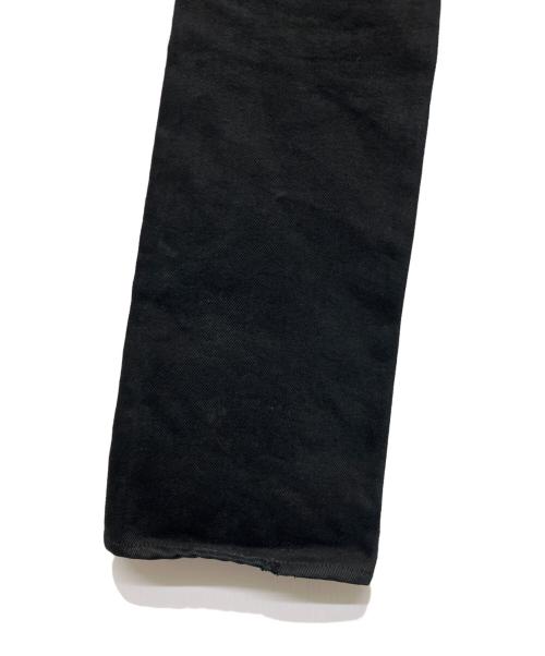 IRON HEART（アイアンハート）IRON HEART (アイアンハート) デニムパンツ ブラック サイズ:W31 78.5cmの古着・服飾アイテム