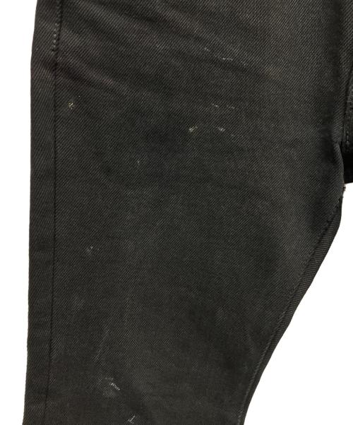 IRON HEART（アイアンハート）IRON HEART (アイアンハート) デニムパンツ ブラック サイズ:W31 78.5cmの古着・服飾アイテム