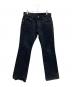 IRON HEART（アイアンハート）の古着「デニムパンツ」｜ブラック