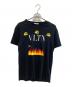 VALENTINO（ヴァレンティノ）の古着「プリントTシャツ」｜ブラック