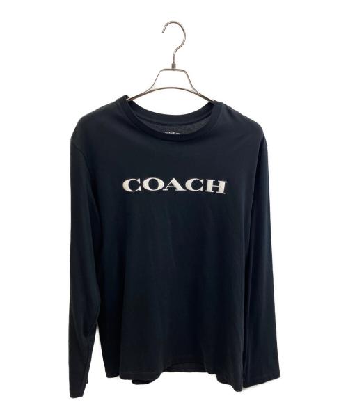 COACH（コーチ）COACH (コーチ) エッセンシャル ロング スリーブ Tシャツ ブラック サイズ:Ｌの古着・服飾アイテム