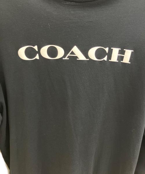 COACH（コーチ）COACH (コーチ) エッセンシャル ロング スリーブ Tシャツ ブラック サイズ:Ｌの古着・服飾アイテム