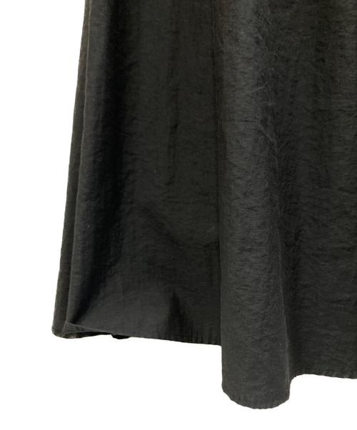 CLANE（クラネ）CLANE (クラネ) VOLUME MAXI SKIRT ブラックの古着・服飾アイテム