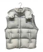 DIESELディーゼル）の古着「ダウンベスト」｜グレー