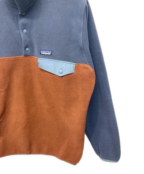 Patagonia（パタゴニア）Patagonia (パタゴニア) フリースジャケット グレー×ブラウン サイズ:Sの古着・服飾アイテム