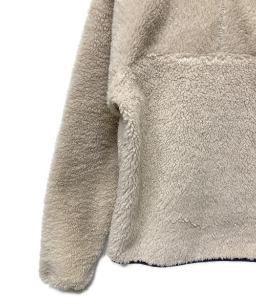 Patagonia（パタゴニア）Patagonia (パタゴニア) フリースジャケット ベージュ×ネイビー サイズ:Sの古着・服飾アイテム