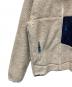 Patagonia (パタゴニア) フリースジャケット ベージュ×ネイビー サイズ:S：16000円
