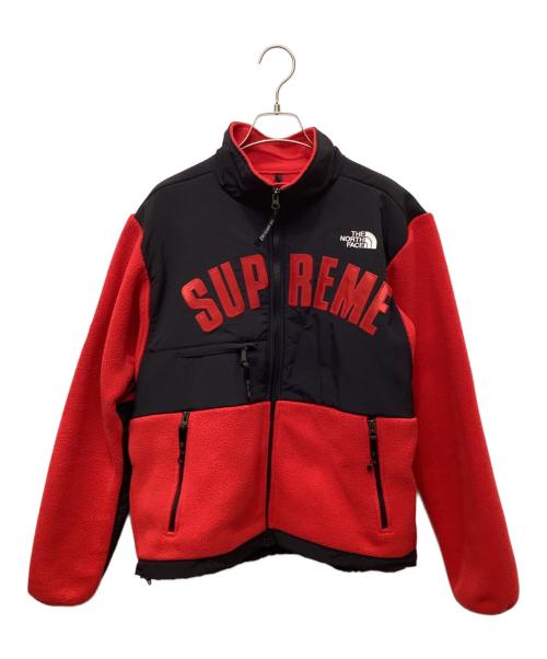 THE NORTH FACE（ザ ノース フェイス）THE NORTH FACE (ザ ノース フェイス) Supreme (シュプリーム) Denali Fleece Jacket ブラック×レッド サイズ:Sの古着・服飾アイテム