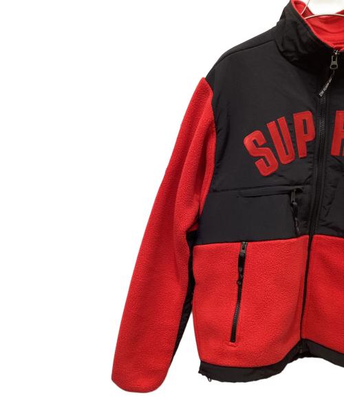 THE NORTH FACE（ザ ノース フェイス）THE NORTH FACE (ザ ノース フェイス) Supreme (シュプリーム) Denali Fleece Jacket ブラック×レッド サイズ:Sの古着・服飾アイテム