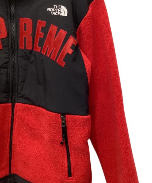 THE NORTH FACE（ザ ノース フェイス）THE NORTH FACE (ザ ノース フェイス) Supreme (シュプリーム) Denali Fleece Jacket ブラック×レッド サイズ:Sの古着・服飾アイテム
