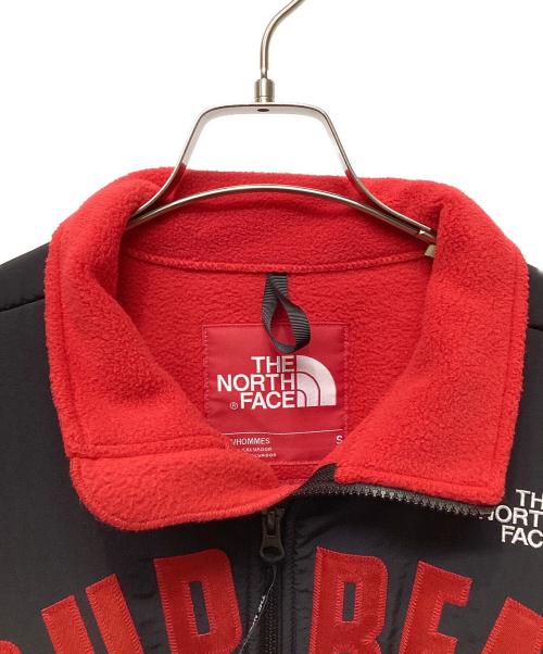 THE NORTH FACE（ザ ノース フェイス）THE NORTH FACE (ザ ノース フェイス) Supreme (シュプリーム) Denali Fleece Jacket ブラック×レッド サイズ:Sの古着・服飾アイテム