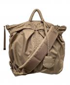 PORTER×HYKEポーター×ハイク）の古着「HELMET BAG」｜ブラウン