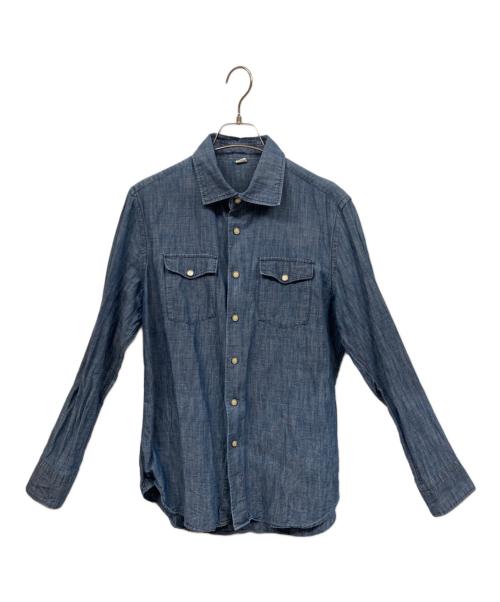 45R（フォーティファイブ・アール）45R (フォーティファイブ・アール) デニムシャツ インディゴ サイズ:Lの古着・服飾アイテム