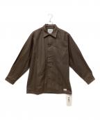 WTAPSダブルタップス）の古着「ミリタリーシャツ」｜ブラウン