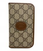 GUCCIグッチ）の古着「iPhone15 スマホケース」｜ブラウン