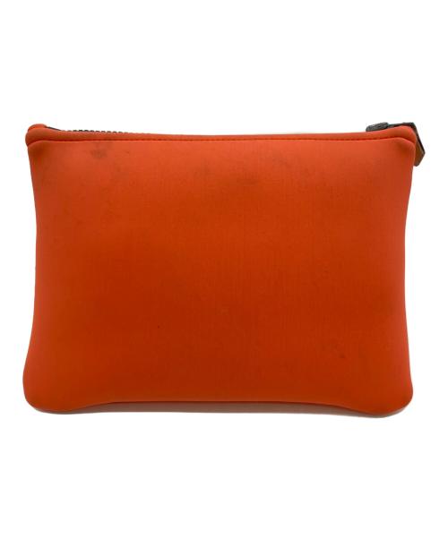 HERMES（エルメス）HERMES (エルメス) ポーチ オレンジの古着・服飾アイテム