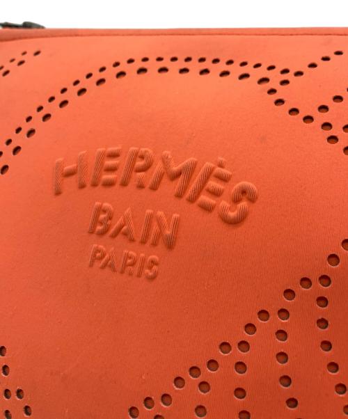 HERMES（エルメス）HERMES (エルメス) ポーチ オレンジの古着・服飾アイテム
