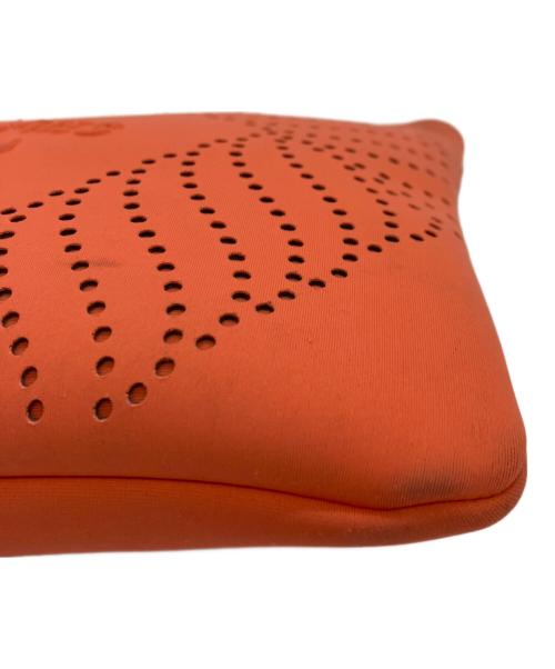 HERMES（エルメス）HERMES (エルメス) ポーチ オレンジの古着・服飾アイテム