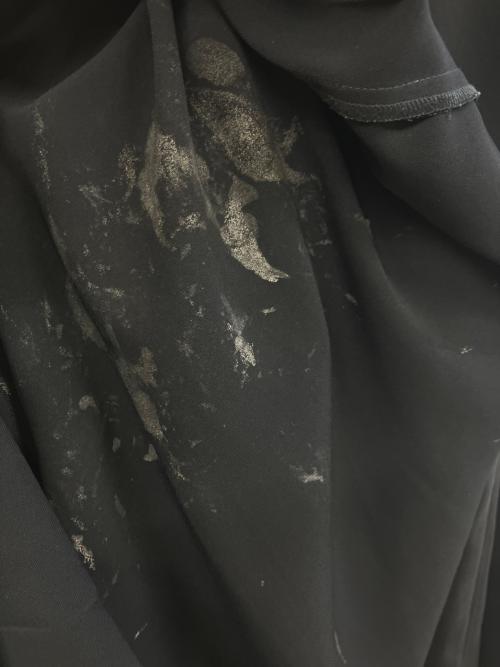 MM6 Maison Margiela（エムエムシックスメゾンマルジェラ）MM6 Maison Margiela (エムエムシックスメゾンマルジェラ) プリーツワイドパンツ ブラック サイズ:38の古着・服飾アイテム
