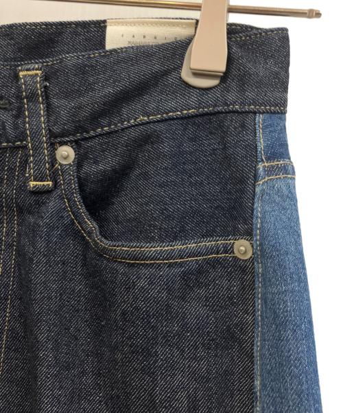 kurodenim（クロデニム）kurodenim (クロデニム) リメイクデニムパンツ インディゴ×グレー サイズ:101cm(W40)の古着・服飾アイテム