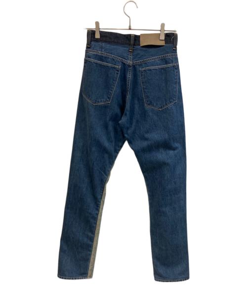 kurodenim（クロデニム）kurodenim (クロデニム) リメイクデニムパンツ インディゴ×グレー サイズ:101cm(W40)の古着・服飾アイテム