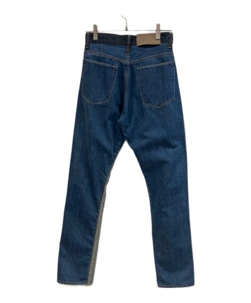 kurodenim（クロデニム）kurodenim (クロデニム) リメイクデニムパンツ インディゴ×グレー サイズ:101cm(W40)の古着・服飾アイテム