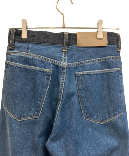 kurodenim（クロデニム）kurodenim (クロデニム) リメイクデニムパンツ インディゴ×グレー サイズ:101cm(W40)の古着・服飾アイテム