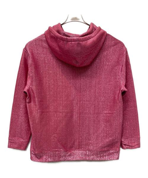 VALENTINO（ヴァレンティノ）VALENTINO (ヴァレンティノ) エンボスロゴパーカー ショッキングピンク サイズ:180/92Aの古着・服飾アイテム