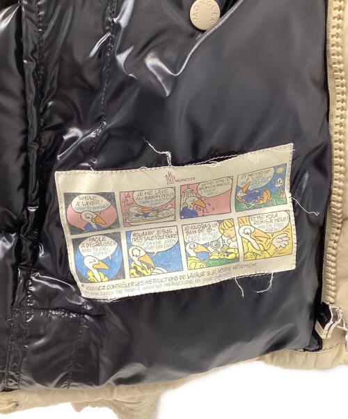 MONCLER（モンクレール）MONCLER (モンクレール) EVERESTダウンジャケット ベージュ サイズ:3の古着・服飾アイテム