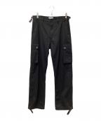 CELINEセリーヌ）の古着「ミドルライズカーゴパンツ」｜ブラック