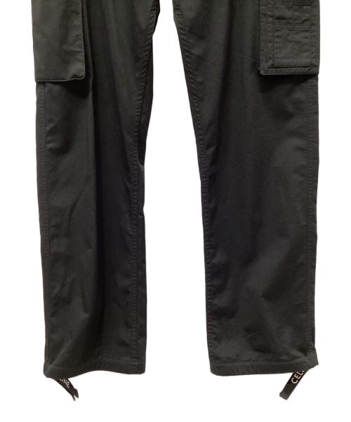 CELINE（セリーヌ）CELINE (セリーヌ) ミドルライズカーゴパンツ ブラック サイズ:48の古着・服飾アイテム