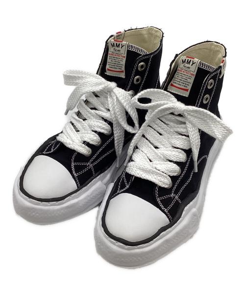 Maison MIHARA YASUHIRO（メゾン ミハラ ヤスヒロ）Maison MIHARA YASUHIRO (メゾン ミハラ ヤスヒロ) PETERSON CANVAS HIGH ブラック サイズ:43の古着・服飾アイテム