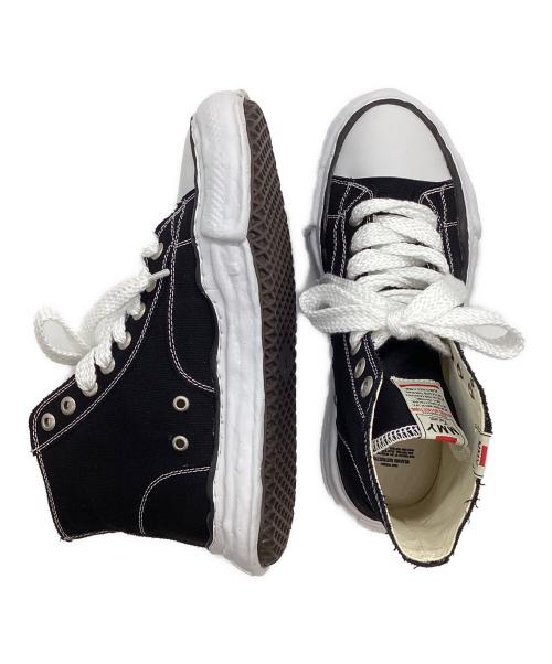 Maison MIHARA YASUHIRO（メゾン ミハラ ヤスヒロ）Maison MIHARA YASUHIRO (メゾン ミハラ ヤスヒロ) PETERSON CANVAS HIGH ブラック サイズ:43の古着・服飾アイテム