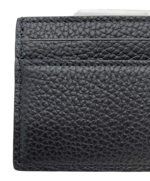 GUCCI（グッチ）GUCCI (グッチ) ロゴカードケース ブラックの古着・服飾アイテム