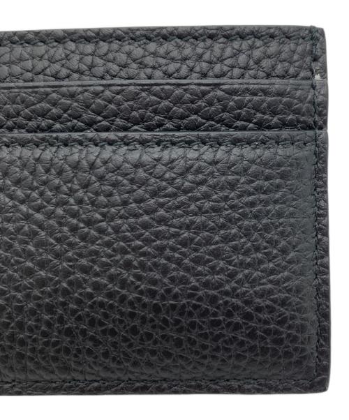 GUCCI（グッチ）GUCCI (グッチ) ロゴカードケース ブラックの古着・服飾アイテム