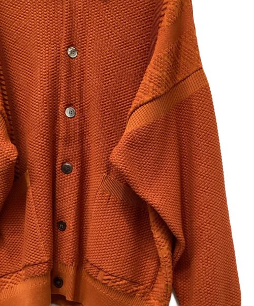 yashiki（ヤシキ）yashiki (ヤシキ) ニットカーディガン オレンジ サイズ:2の古着・服飾アイテム