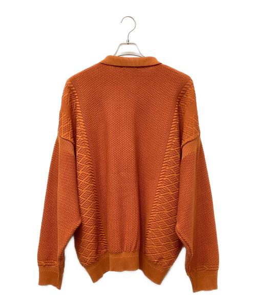 yashiki（ヤシキ）yashiki (ヤシキ) ニットカーディガン オレンジ サイズ:2の古着・服飾アイテム