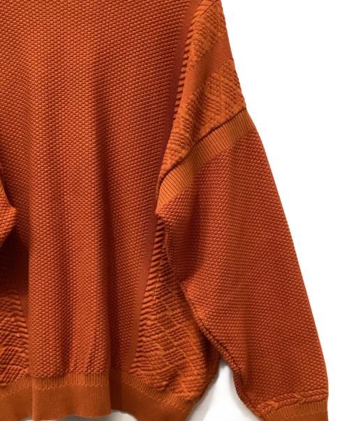 yashiki（ヤシキ）yashiki (ヤシキ) ニットカーディガン オレンジ サイズ:2の古着・服飾アイテム