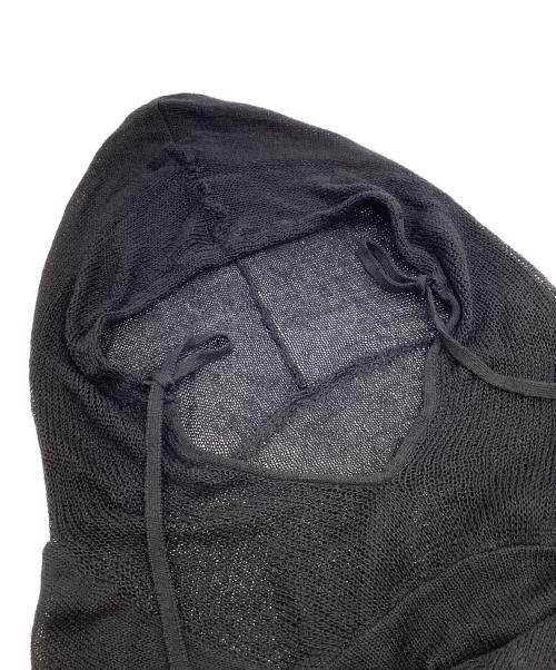 Y's（ワイズ）Y's (ワイズ) JERSEY BROAD STITCH SKIPPER HOODIE PULLOVER ブラック サイズ:Ｓの古着・服飾アイテム