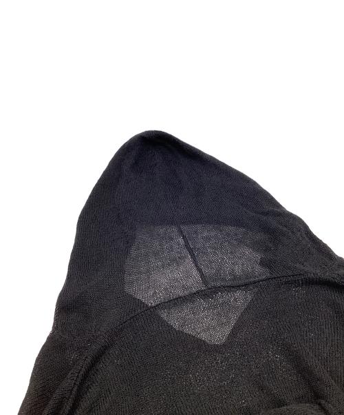 Y's（ワイズ）Y's (ワイズ) JERSEY BROAD STITCH SKIPPER HOODIE PULLOVER ブラック サイズ:Ｓの古着・服飾アイテム
